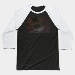 Kitten 3 Baseball T-Shirt